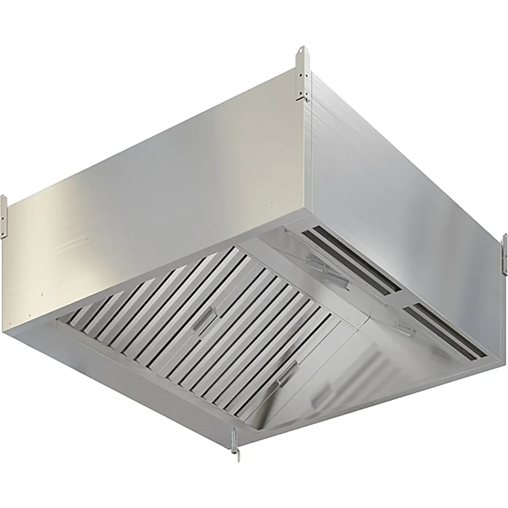 Зонт приточно-вытяжной пристенный ЗПВПКП-23/10 с подсветкой