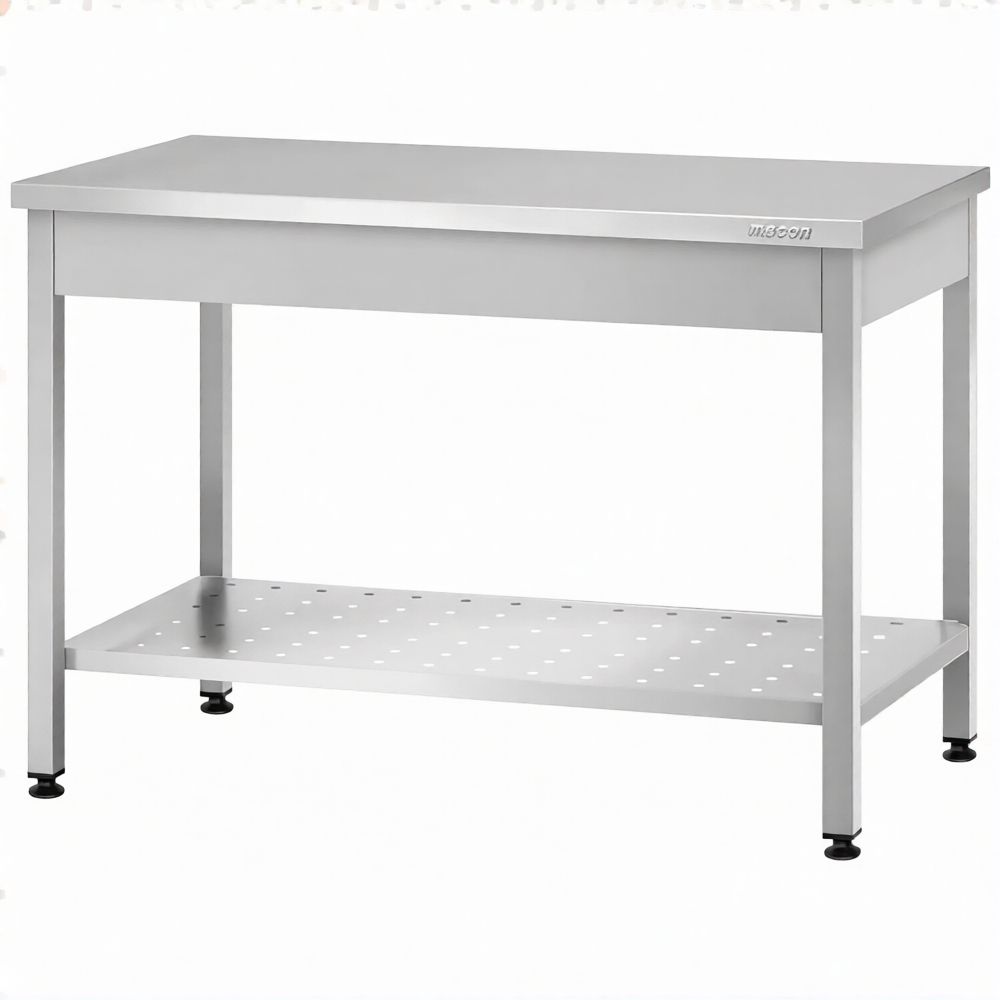 Стол производственный СПРп - 860х1000х600 «Profi Ral» (полка перфорация)