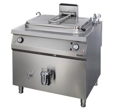 Пищеварочный котёл с паровым нагревом OTEI 250, 250л., эл (7855.N1.10908.07)