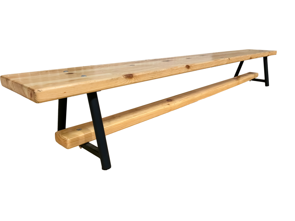 Скамейка гимнастическая "Стандарт" 1500х240х280мм СТП-63