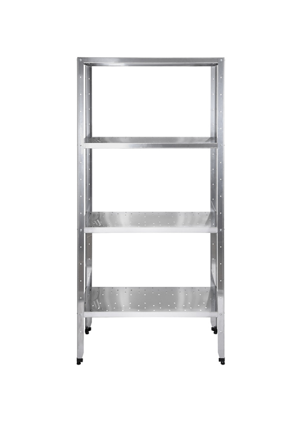 Стеллаж кухонный с перфорированными полками Luxstahl СРП-1800*600*400