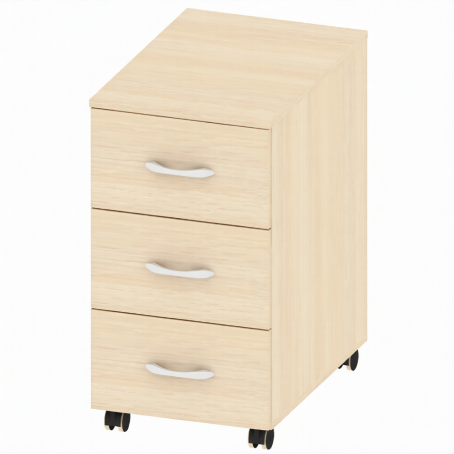 Тумба на колесах 400х600х750 мм СТ-АД-127