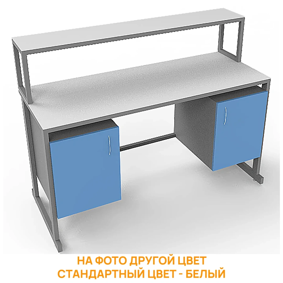 Стол лабораторный с керамикой СЛк 21.005 (белый)