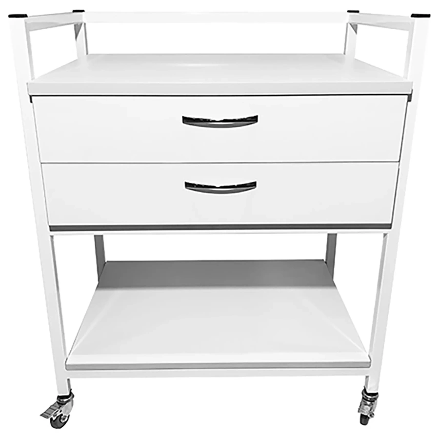 Стол лабораторный мобильный СЛм 17.002 (белый)