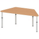 Стол регулируемый «Трапеция» ПР-ТР-9, бук бавария светлый