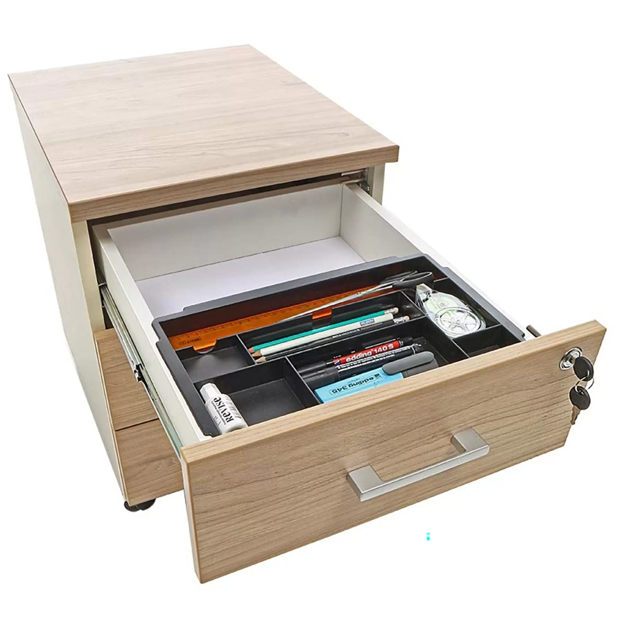 Тумба выкатная NPW-406 L3 вяз натуральный/бежевый