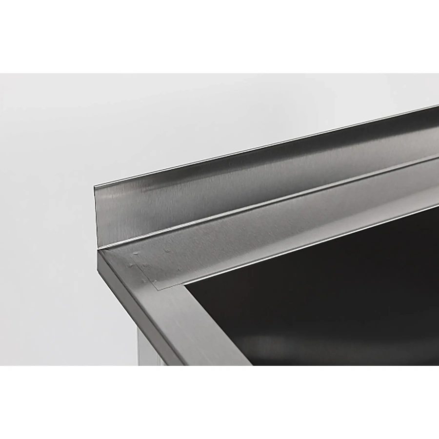 Ванна моечная односекционная с бортом ВМС-1/6-Б-ЭЦ