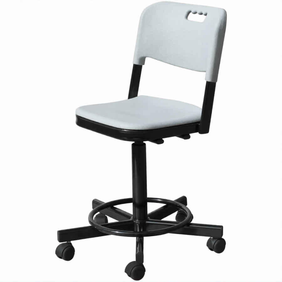 Лабораторный стул с пластиком КР19