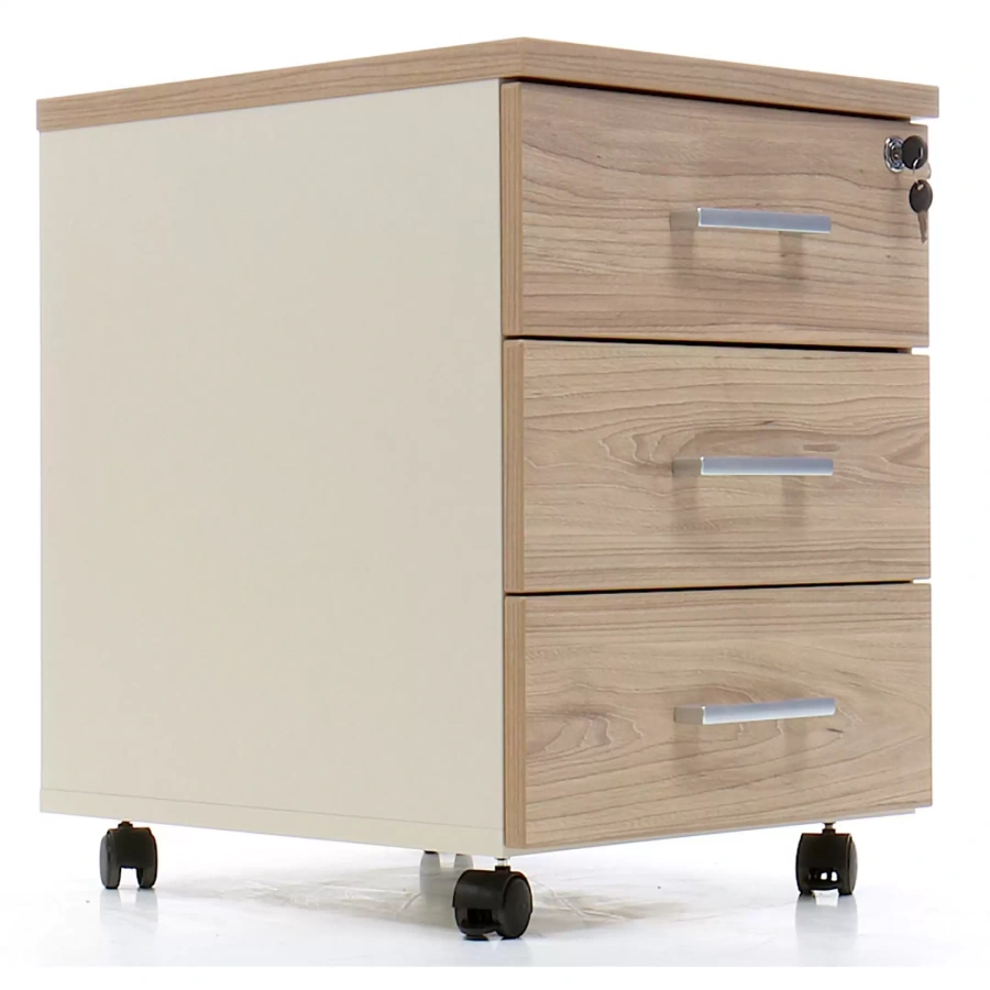 Тумба выкатная NPW-406 L3 вяз натуральный/бежевый