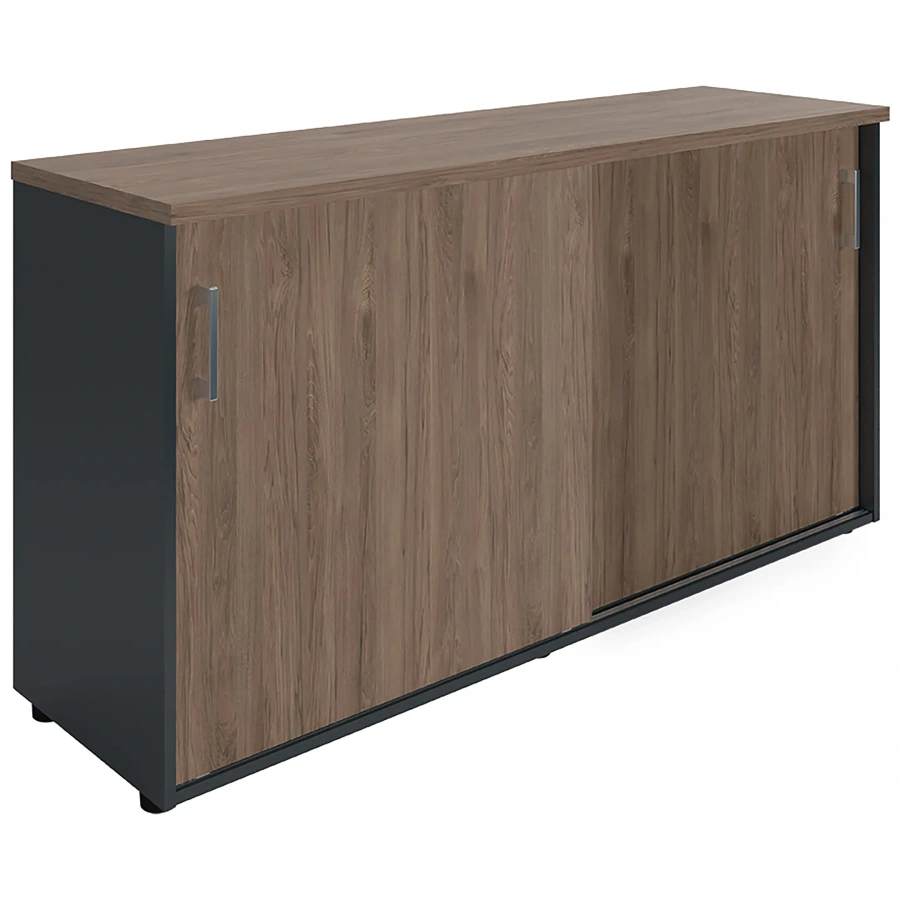 Шкаф-купе NWT 0714 вяз натуральный/антрацит