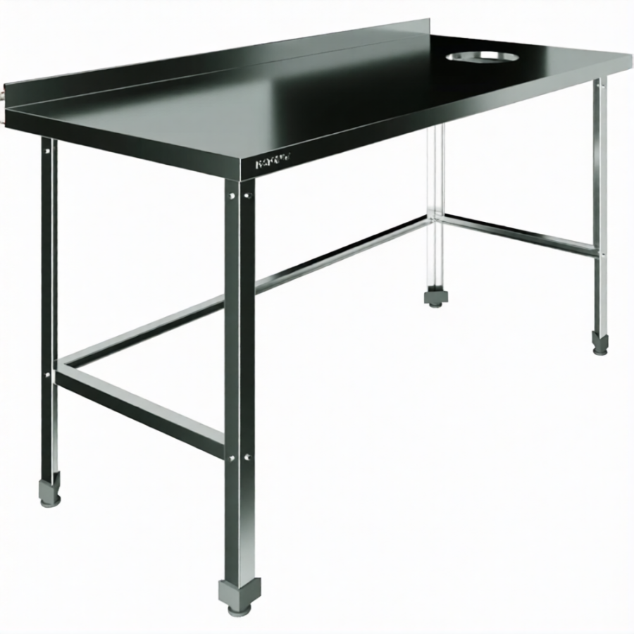 Стол для сбора пищевых отходов с бортом СПО-12/6-БО-П-ЭЦ