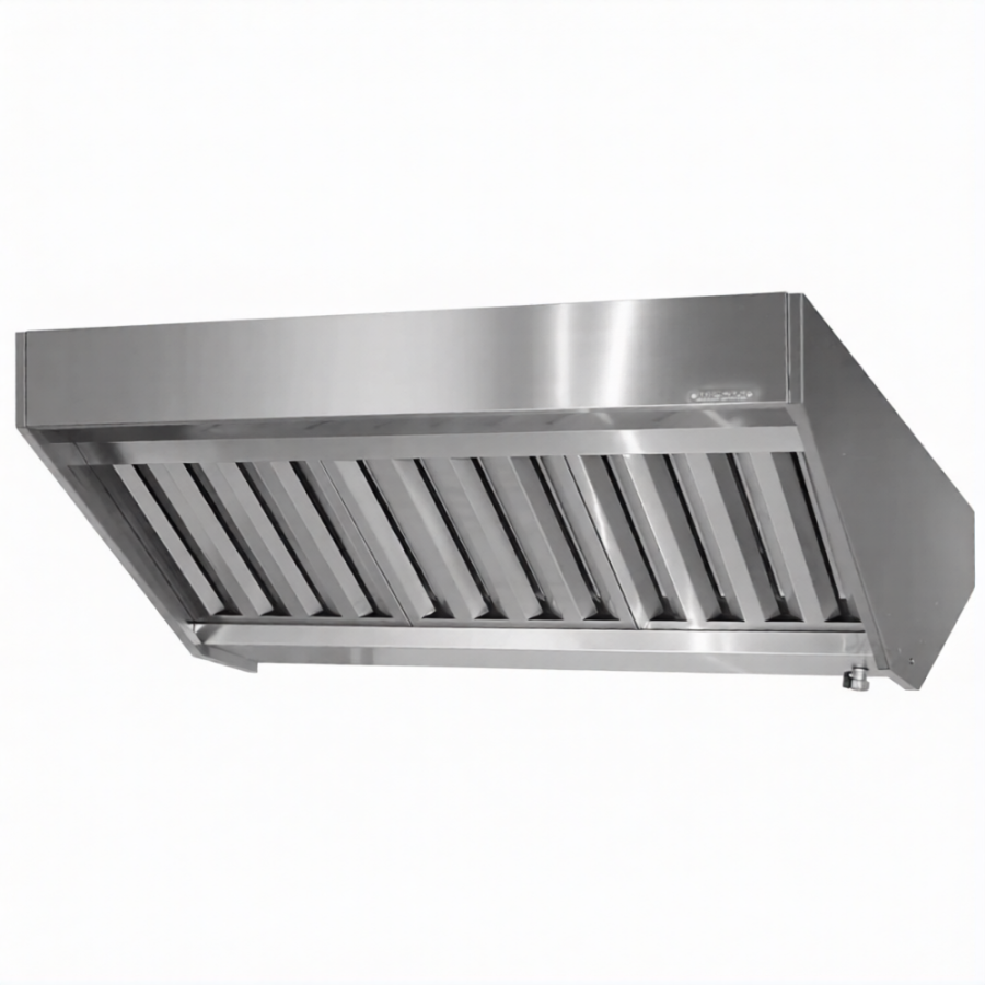 Зонт приточно-вытяжной полуоткрытый ЗППб 400х1000х2000 «Base» островной