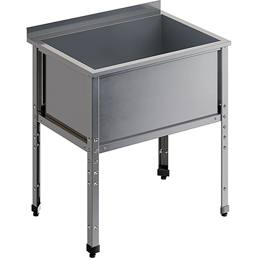 Ванна котломоечная с бортом ВМСК-1/15/8-Б-ЭН