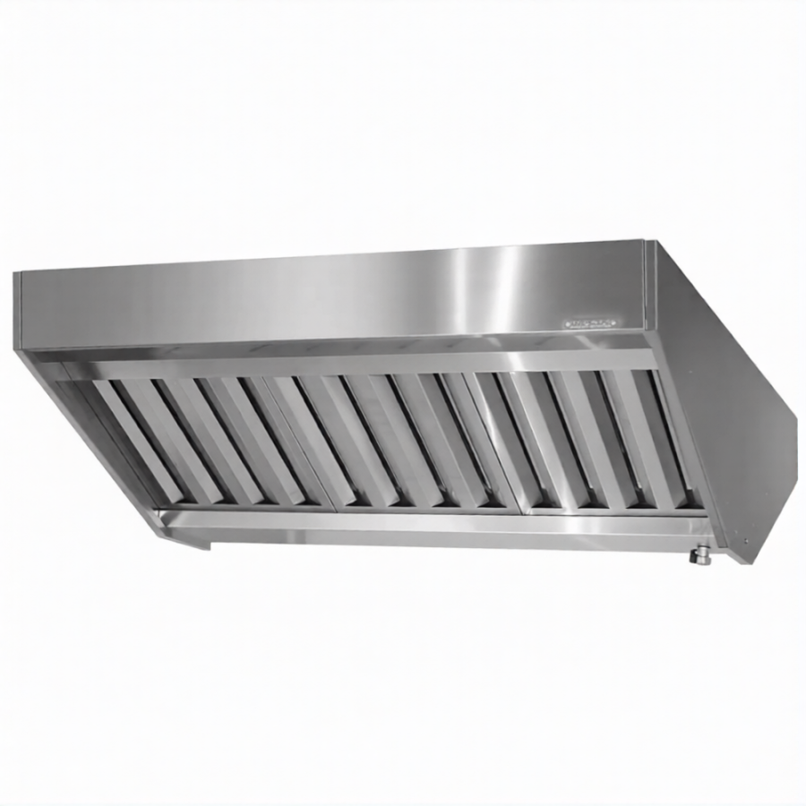 Зонт приточно-вытяжной полуоткрытый ЗППб 400х1000х2000 «Base» островной