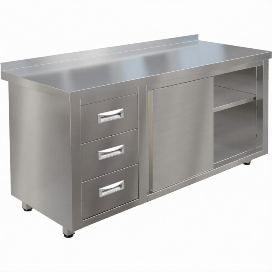 Стол производственный купе СПКЗЯ-12/7-БЛ