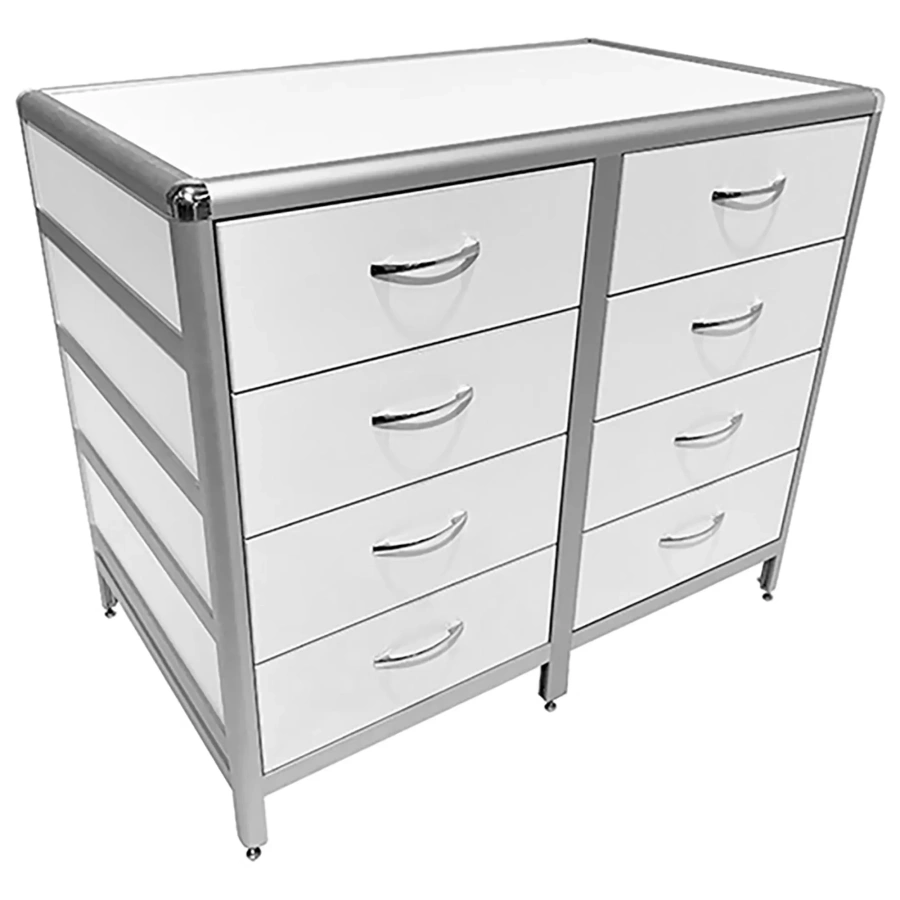 Стол-тумба лабораторная MED 12.014al (белый)